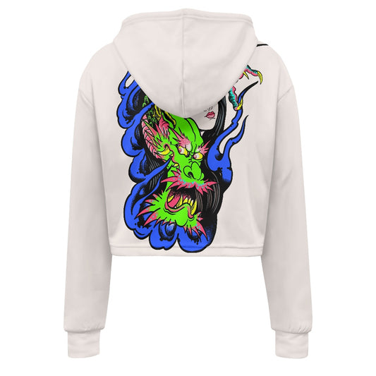 Dragon Lady Women's midriff-baring sweatshirt