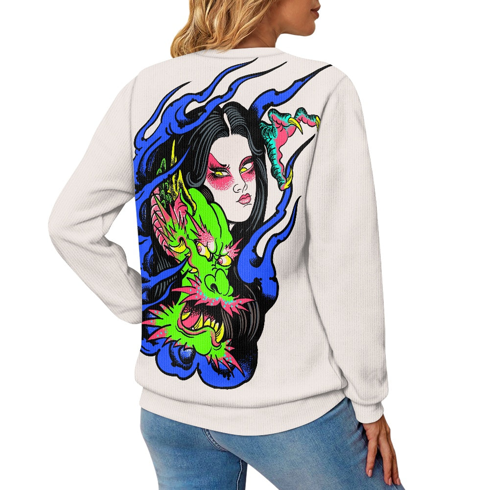 Dragon Lady Ugly sweater (All Over Printed)