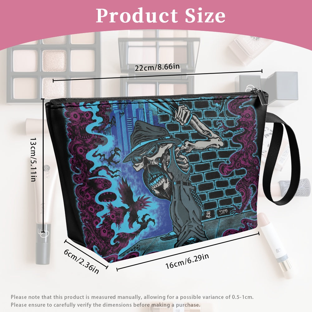 The Last Cholo Women's simple flat cosmetic bag