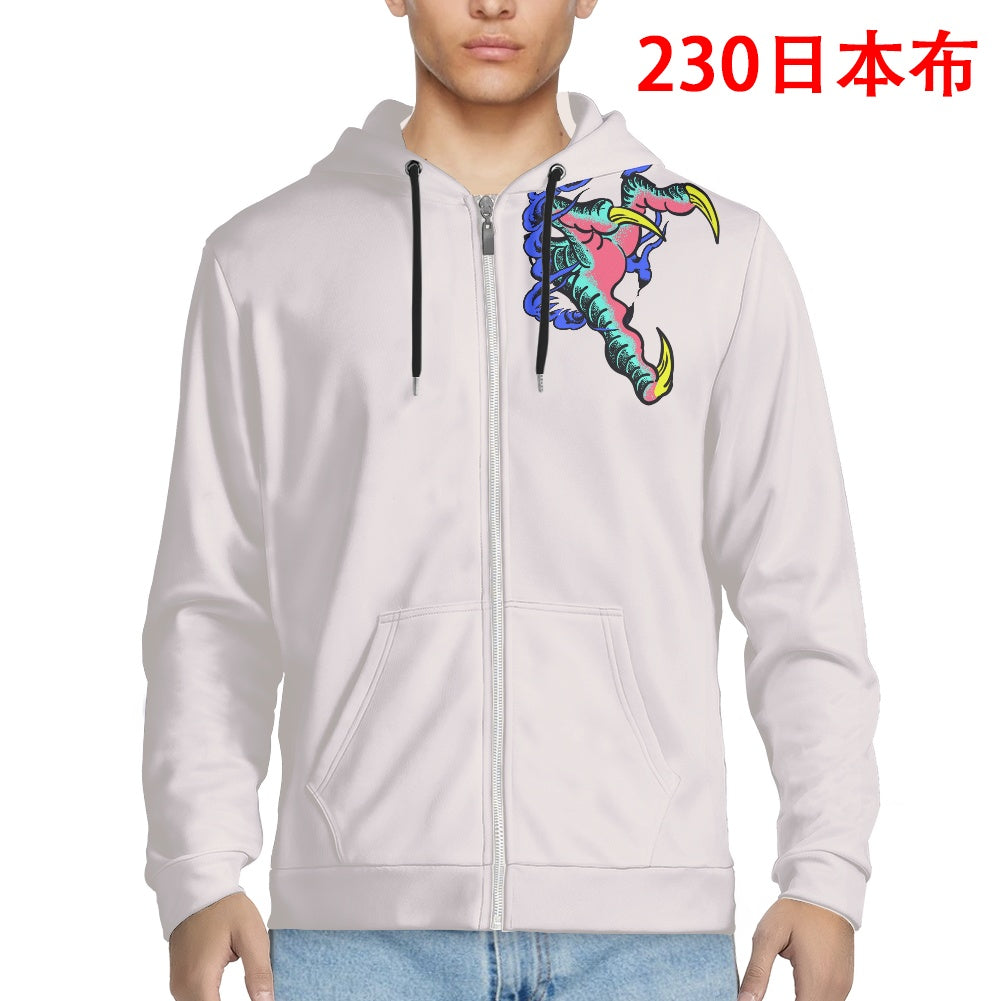 Dragon Lady Zipper sweatshirt(230g GSM thicker)