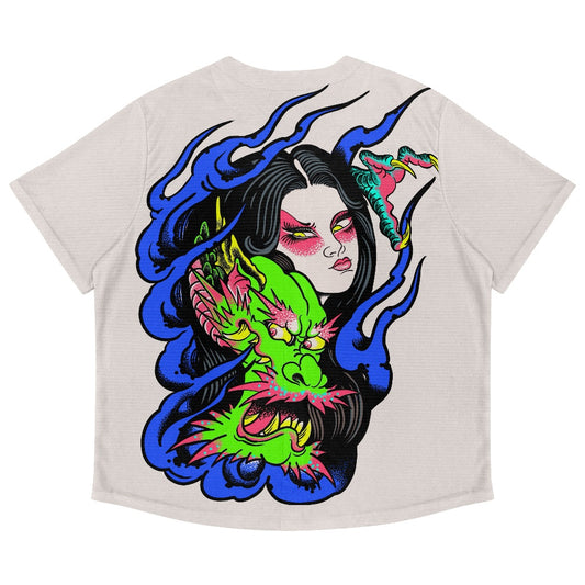 Dragon Lady Men's Baseball Jersey