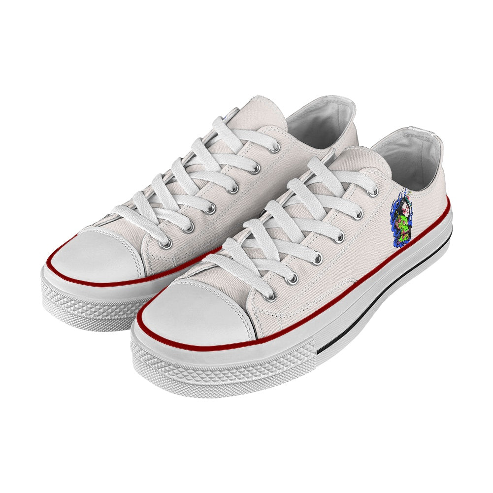 Dragon Lady Low-top canvas shoes