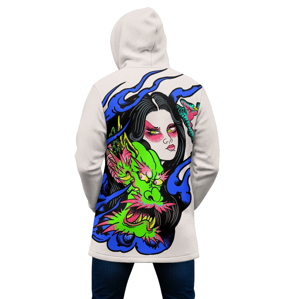 Dragon Lady men's fleece jacket