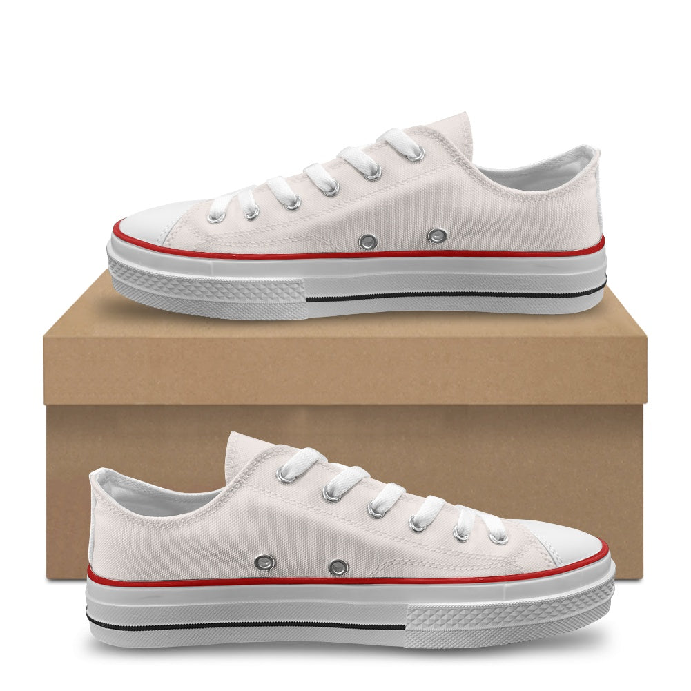 Dragon Lady Low-top canvas shoes