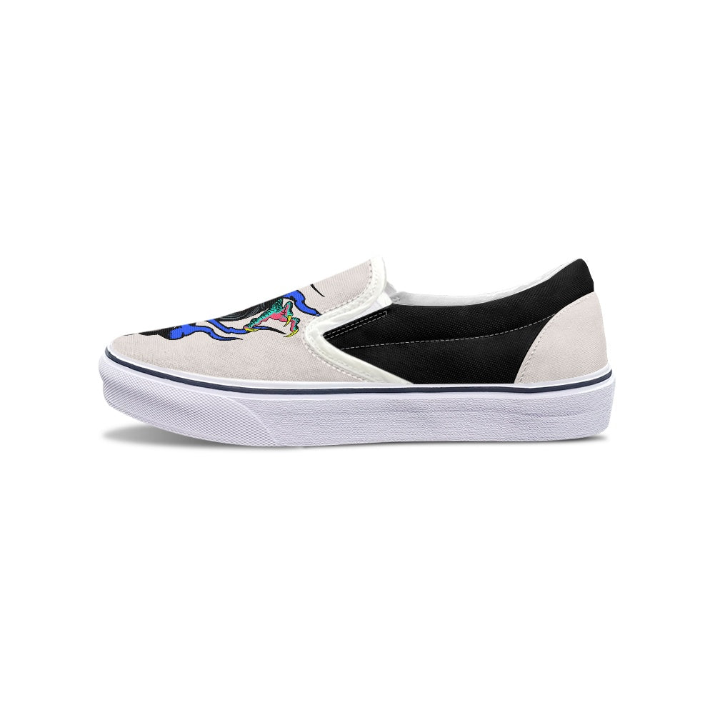 Dragon Lady Pedal canvas shoes