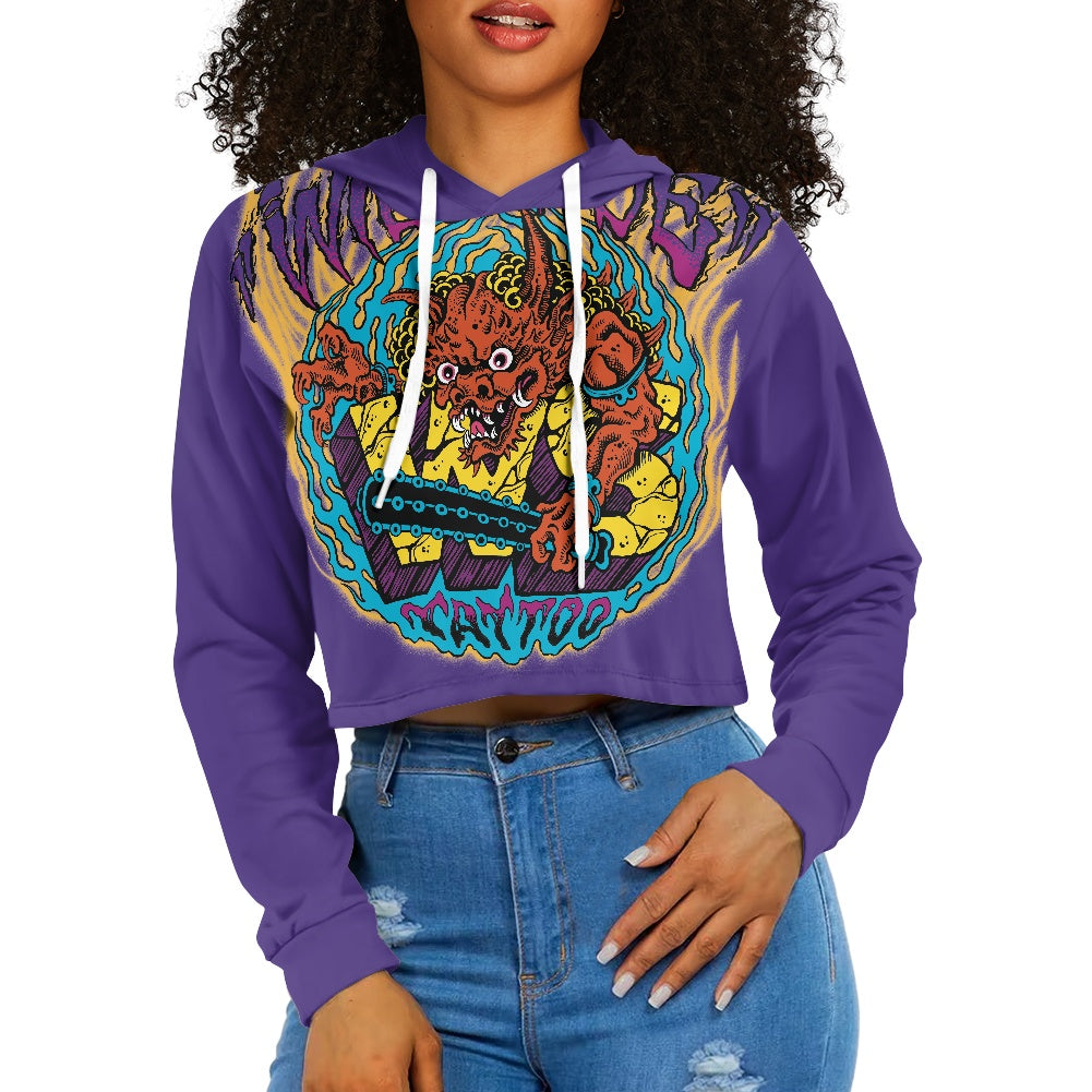 ONI Women's midriff-baring sweatshirt