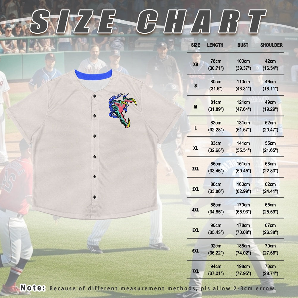 Dragon Lady Men's Baseball Jersey
