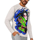 Dragon Lady Men's long sleeve T-shirt