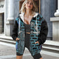 The Last Cholo Ladies loose zipper sweatshirt