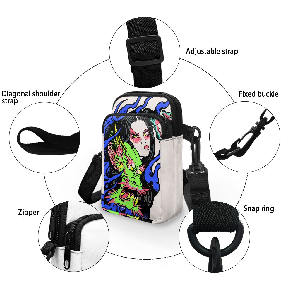 Dragon Lady Double layer shoulder bag
