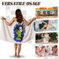 Dragon Lady Women's Velcro Bath Towel with Pocket