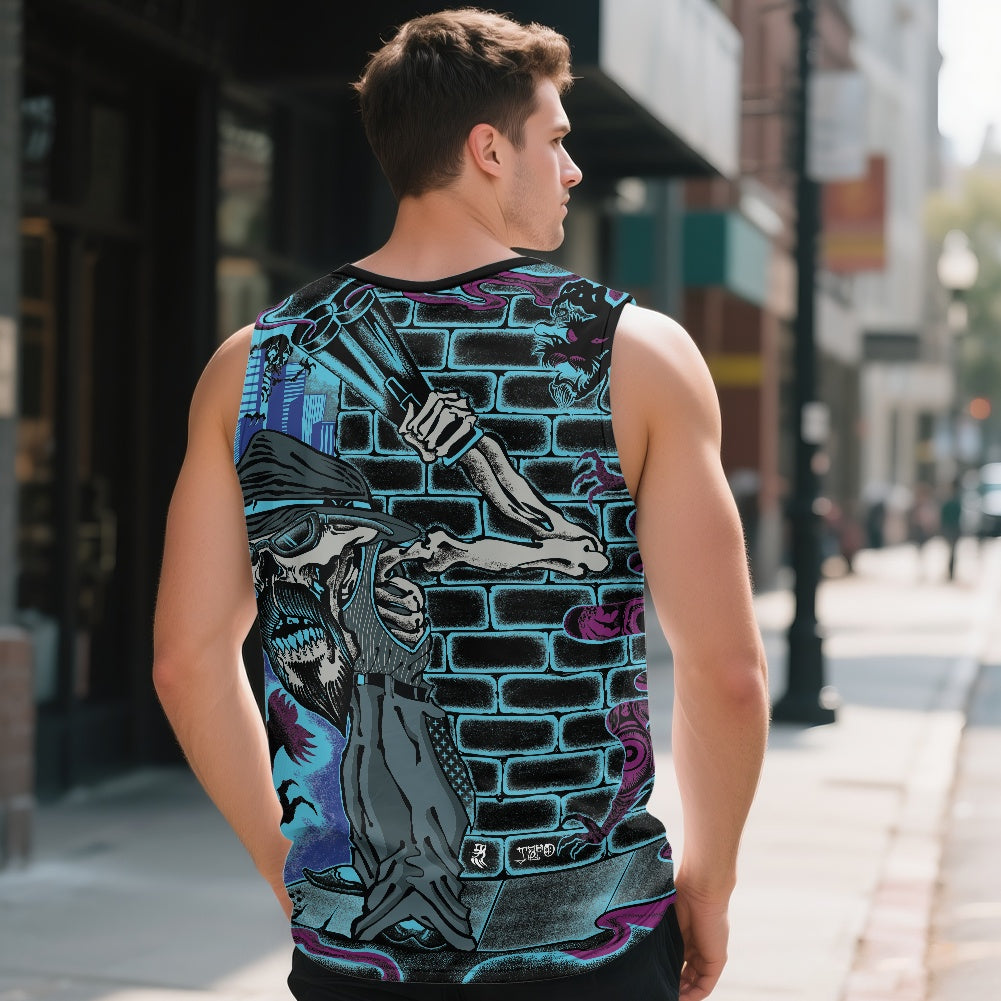 The Last Cholo Men's V-neck vest