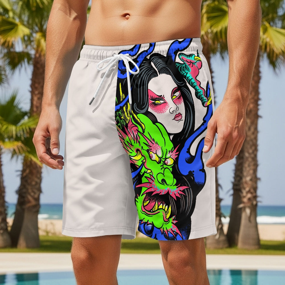 Dragon Lady Beach shorts