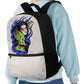 Dragon Lady Polyester School Backpack(Zip version)