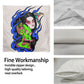 Dragon Lady Brushed Polyester Square Pillowcase