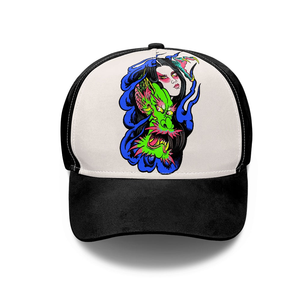 Dragon Lady Stylish curved baseball cap