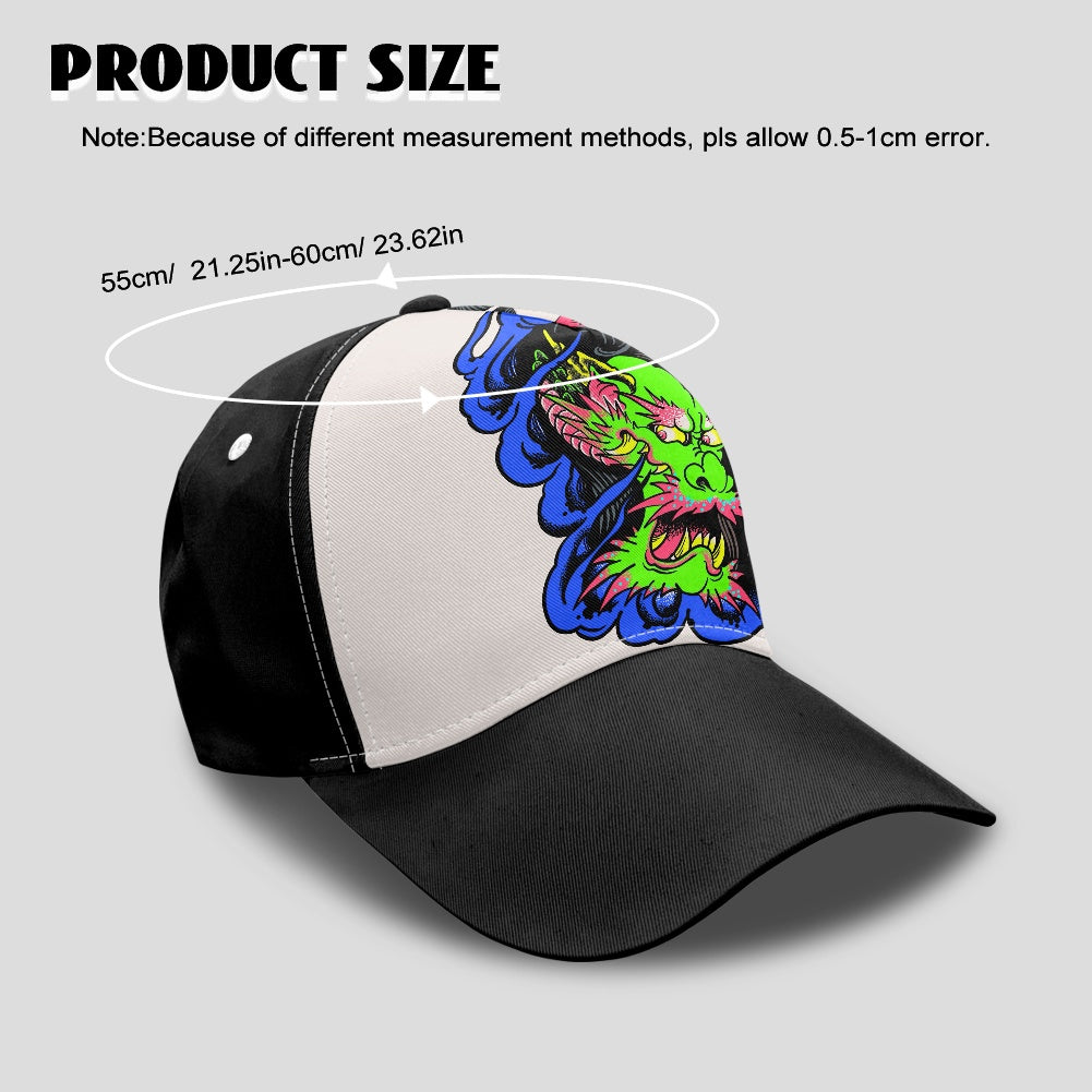 Dragon Lady Stylish curved baseball cap