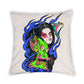 Dragon Lady Brushed Polyester Square Pillowcase