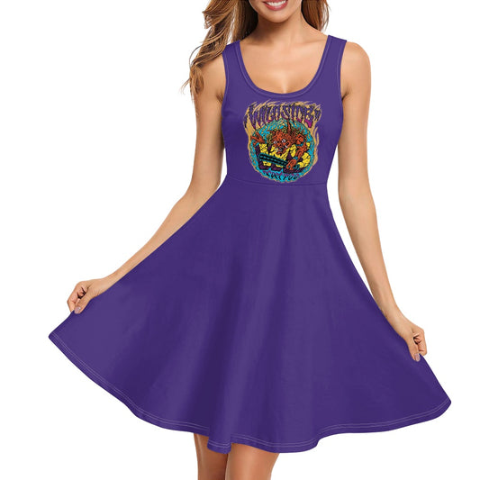 ONI Women's Sleeveless Dress with Pockets