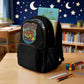 ONI 17-inch 600D Multi-Pocket Lightweight Backpack
