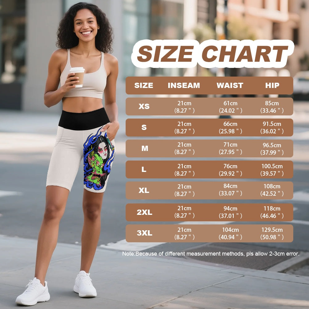 Dragon Lady Short yoga pants