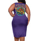 ONI Women's sleeveless plus size dress