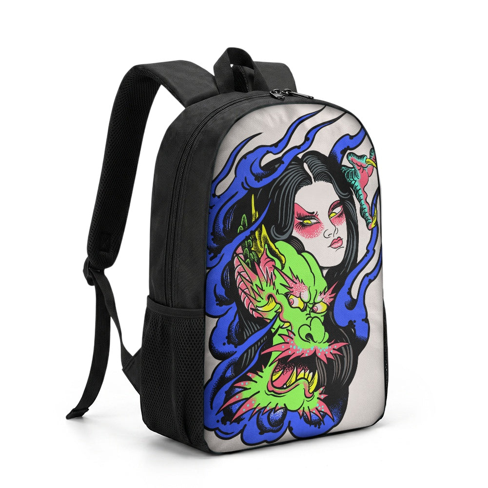 Dragon Lady Student backpack ( 17 inch )