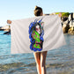 Dragon Lady Beach Shawl