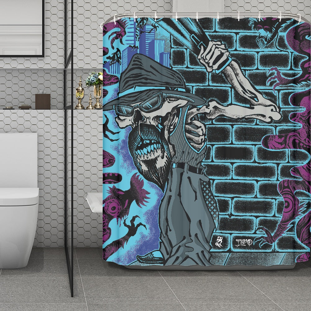 The Last Cholo shower curtain(180*180cm)