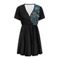 The Last Cholo Ladies V-neck short-sleeved dress