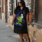 Dragon Lady Women's Short Sleeve Plus Size Dress