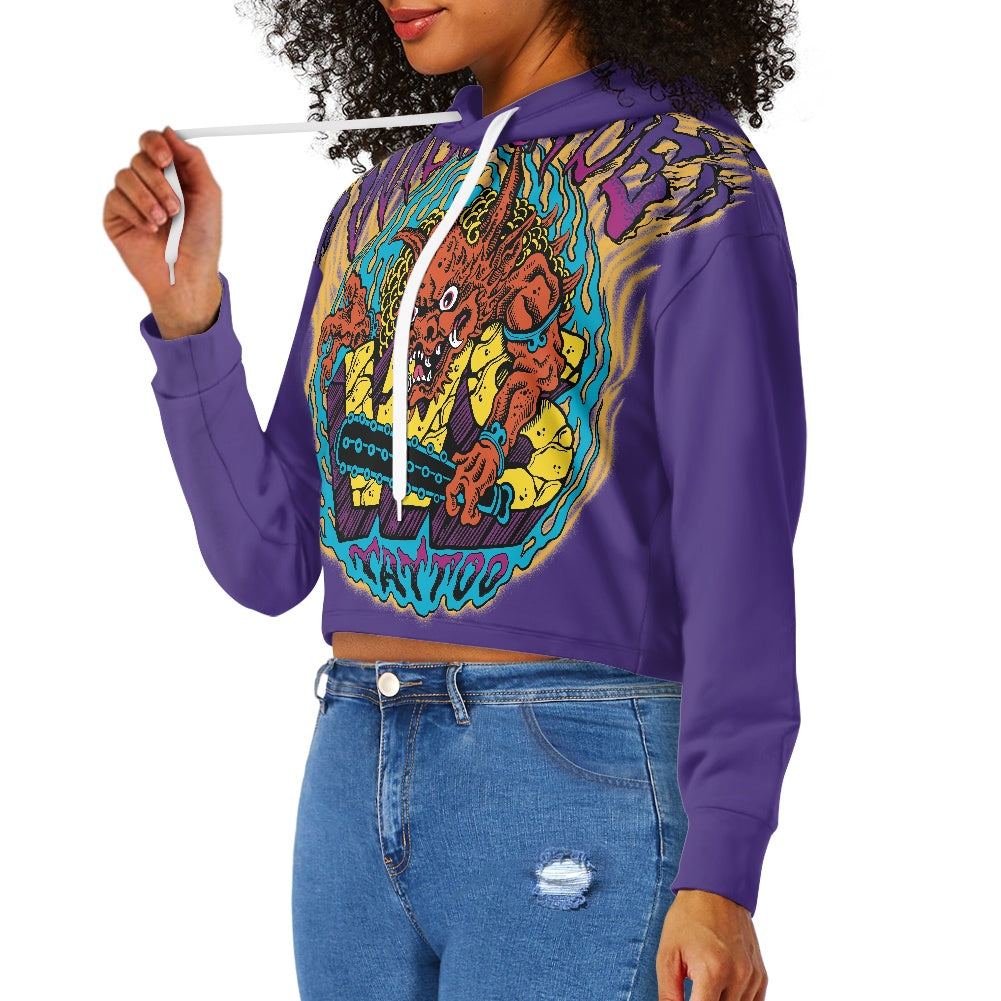 ONI Women's midriff-baring sweatshirt