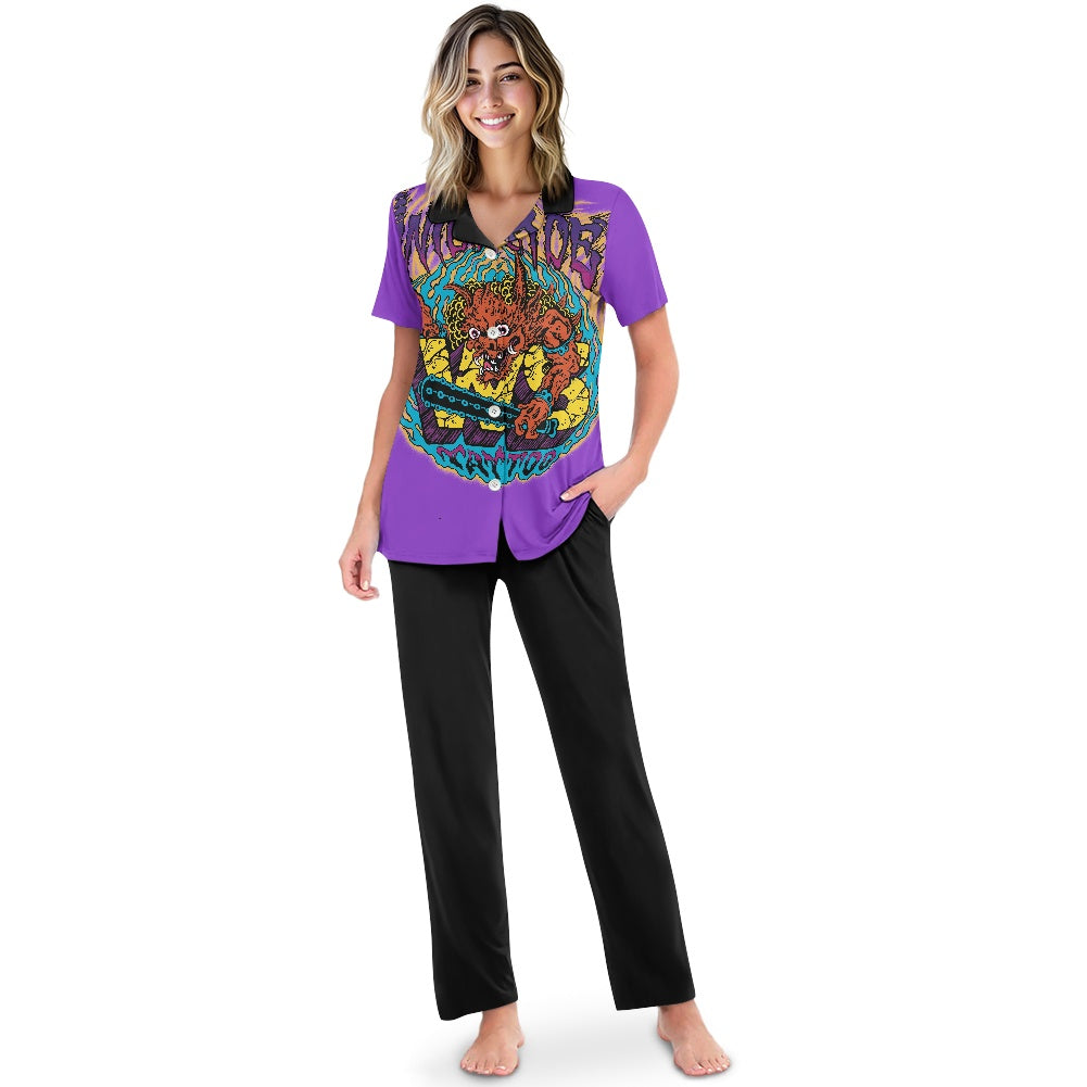 ONI Women's short-sleeved pajama set