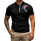 Dragon Lady Zipper Polo Shirt