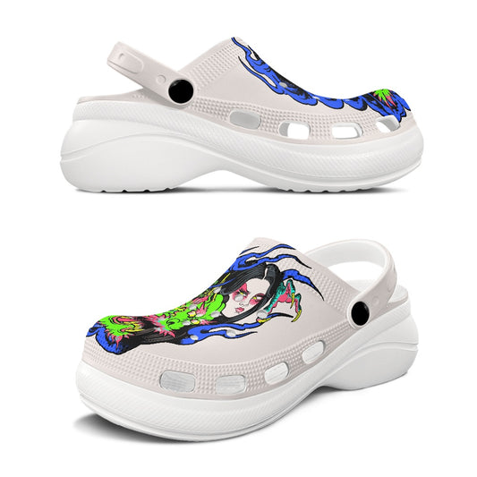 Dragon Lady Women's Height Increasing Crocs