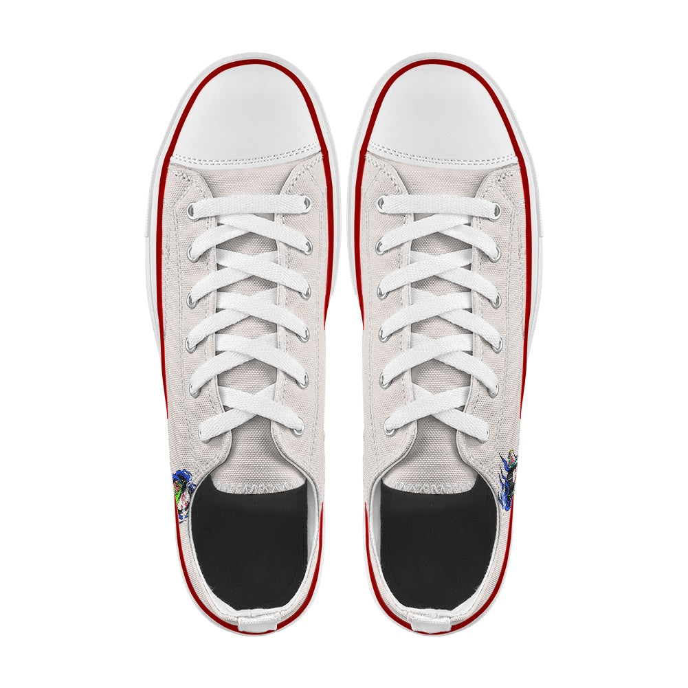 Dragon Lady Low-top canvas shoes