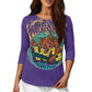 ONI Women's three quarter sleeve top(with buttons)