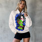Dragon Lady Women's long sleeve zipper sweatshirt