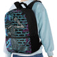 The Last Cholo Polyester School Backpack(Zip version)