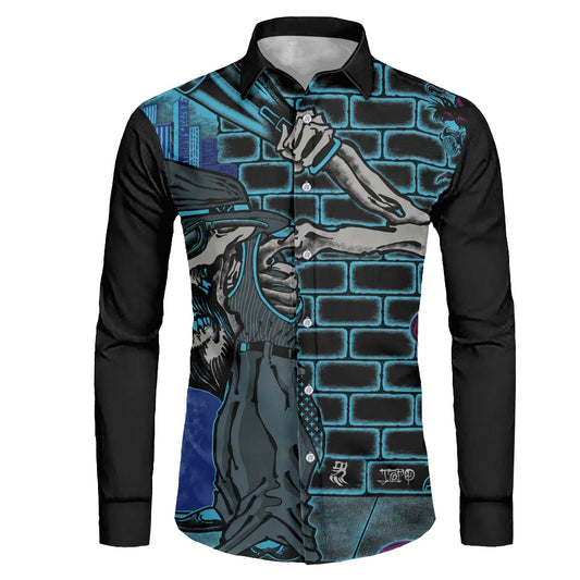 The Last Cholo Men's long-sleeved shirts
