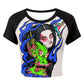 Dragon Lady Womens summer T-shirt