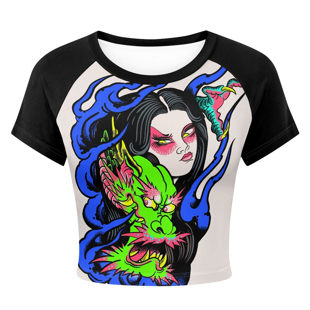 Dragon Lady Womens summer T-shirt
