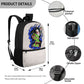 Dragon Lady Polyester School Backpack(Zip version)