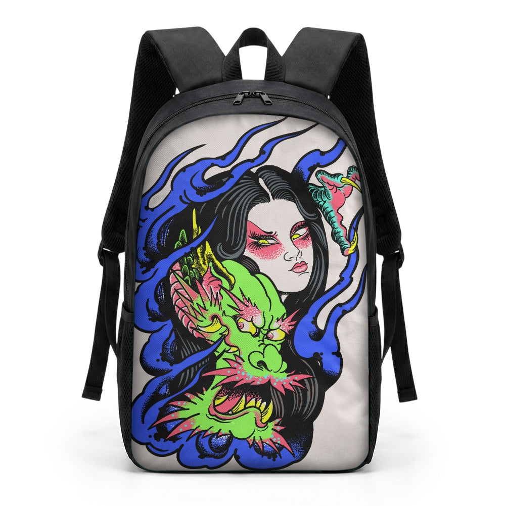 Dragon Lady Student backpack ( 17 inch )