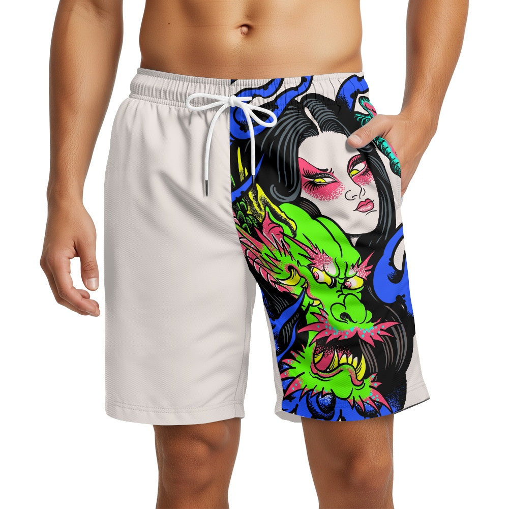 Dragon Lady Beach shorts