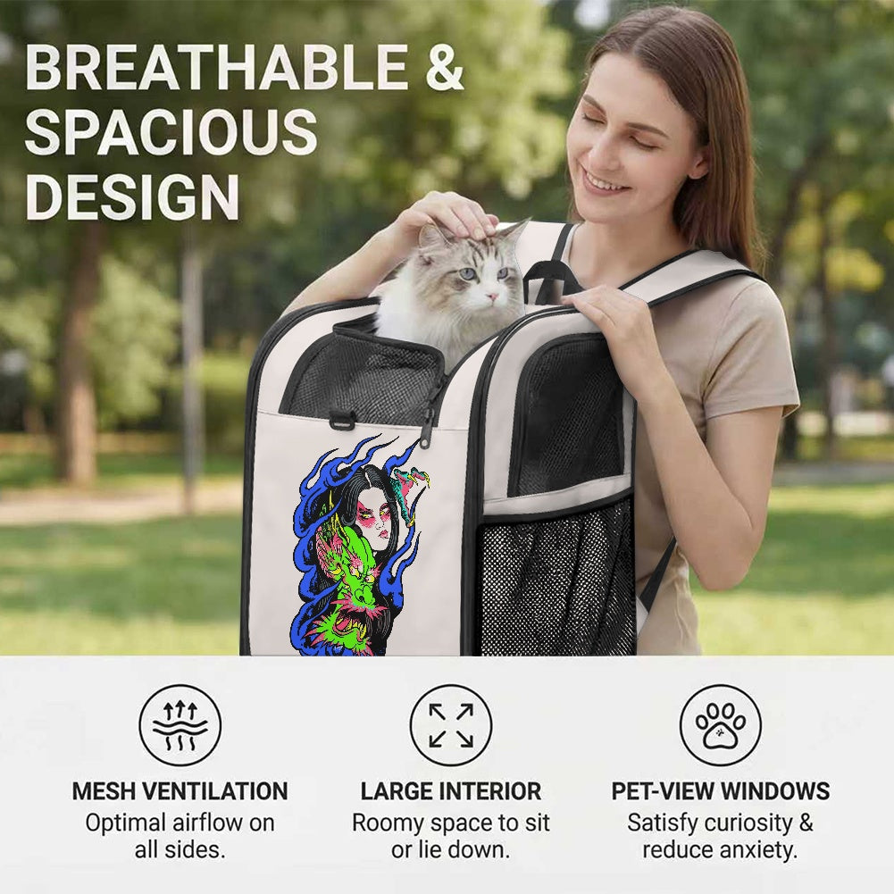 Dragon Lady Pet backpack