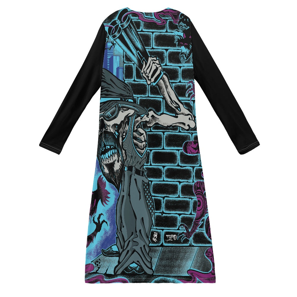 The Last Cholo Women's long-sleeved cloak