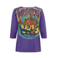ONI Women's three quarter sleeve top(with buttons)