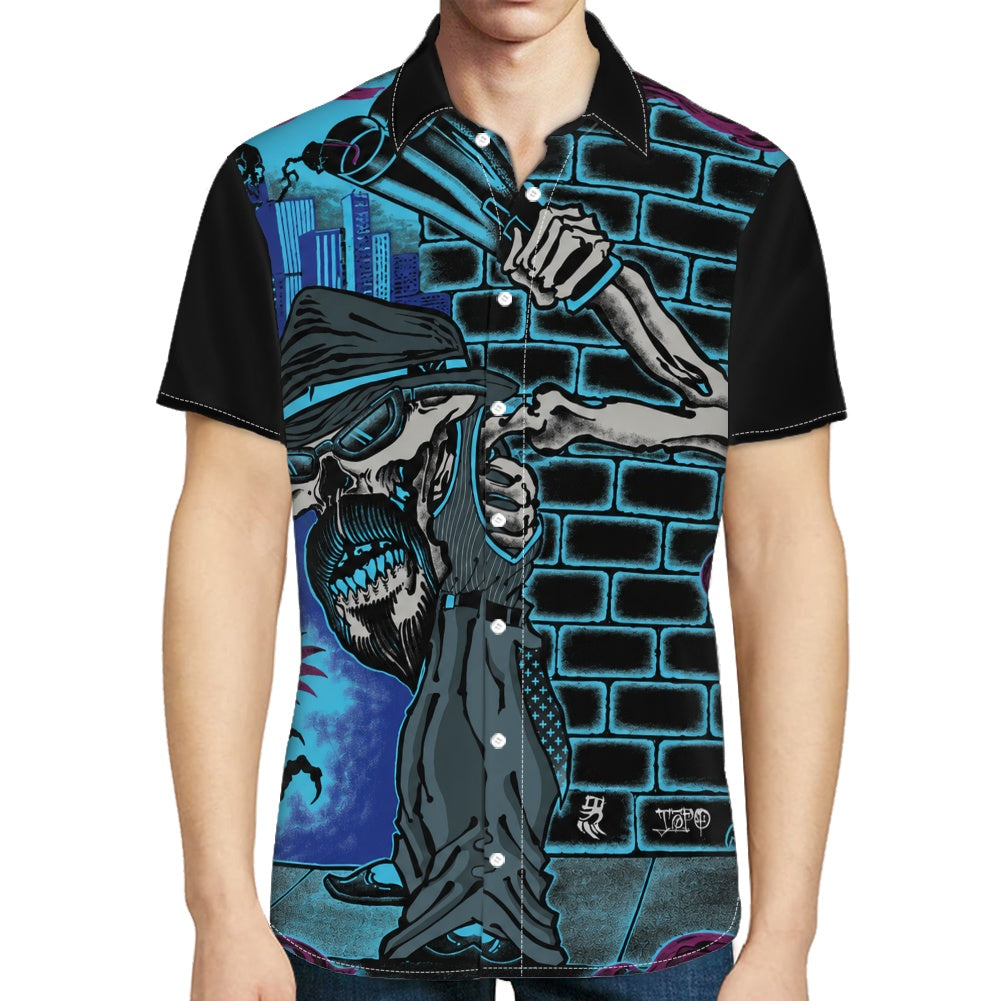 The Last Cholo Men's short-sleeved shirt