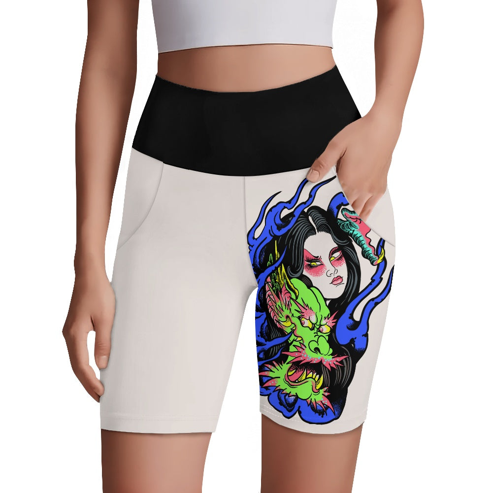 Dragon Lady Short yoga pants